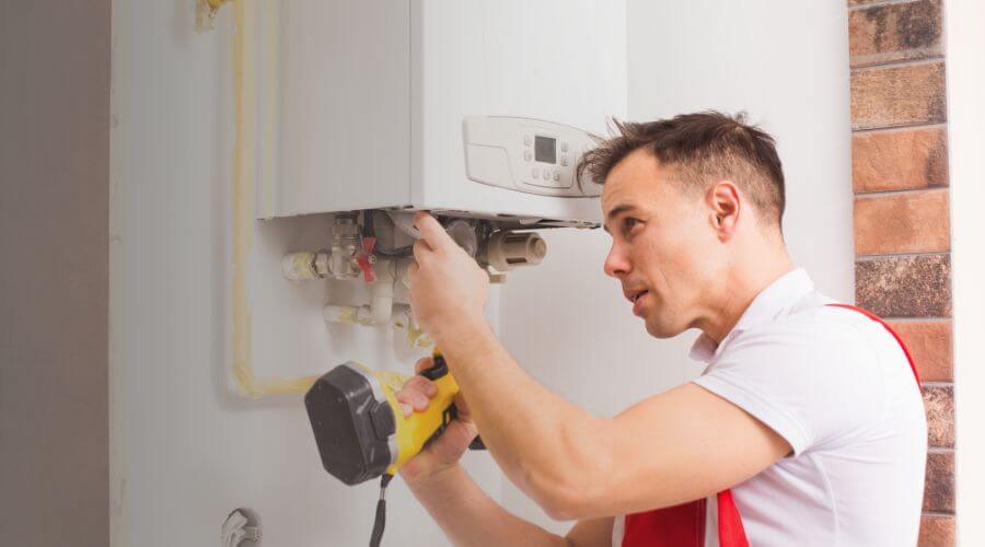 Local tankless water heater installation in Jemison, AL